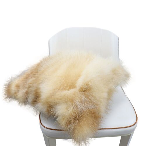 real Raccon fur pillows